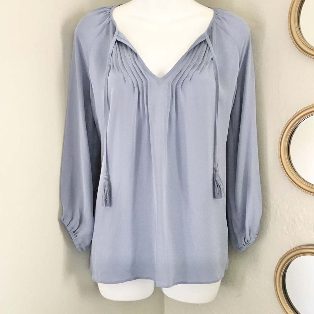 ❗️SOLD❗️Joie Georgette Silk Blouse in Daydream - Picture 5 of 8